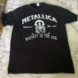 EUC Metallica Black Graphic T-Shirt